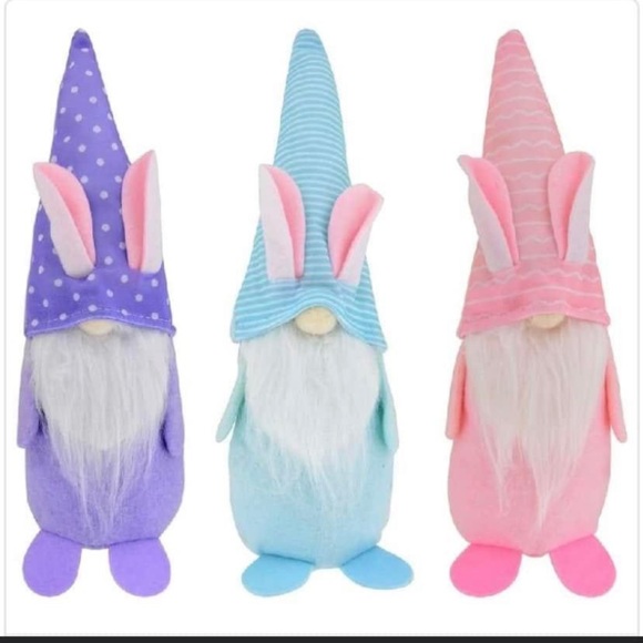 One 15 inch Easter bunny gnome - Picture 1 of 1